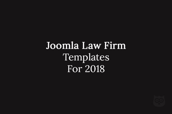 10 Best Joomla Law Firm & Legal Advisers Templates