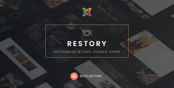 Restory Restaurant Cafe Joomla Template