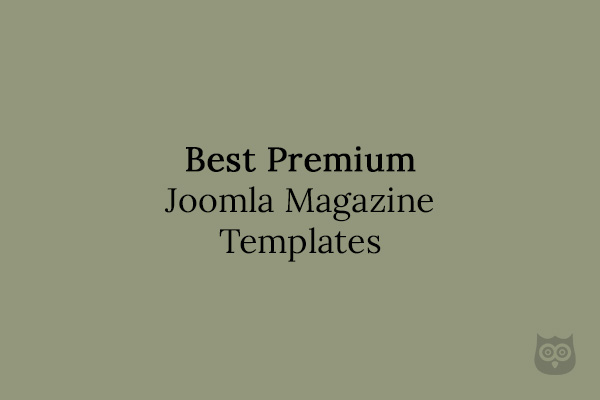 10+ Awesome Premium Magazine Joomla Templates Of 2021